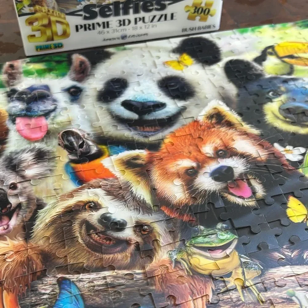 3D Selfie 🤳 Animal 🦔 Puzzle 🧩